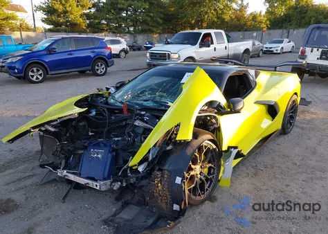 2021 Chevrolet Corvette Stingray Rwd 3Lt из США, поврежденный, VIN 1G1YC3D48M5122695